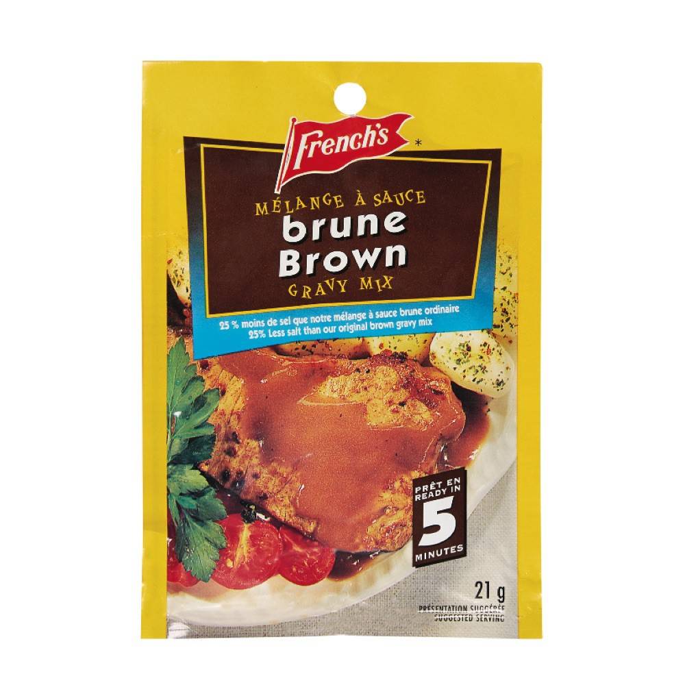 French‘s 25% Less Salt Brown Gravy (21 g)