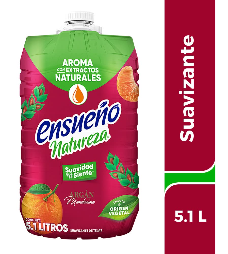 Ensueño · Suavizante de telas natureza, argán-mandarina (5,1 L)