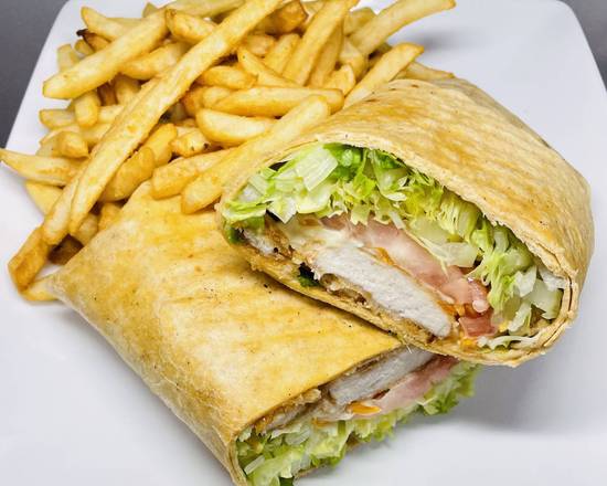 Order Chicken Finger Wrap food online from Brandywine Cafe store, Philadelphia on bringmethat.com