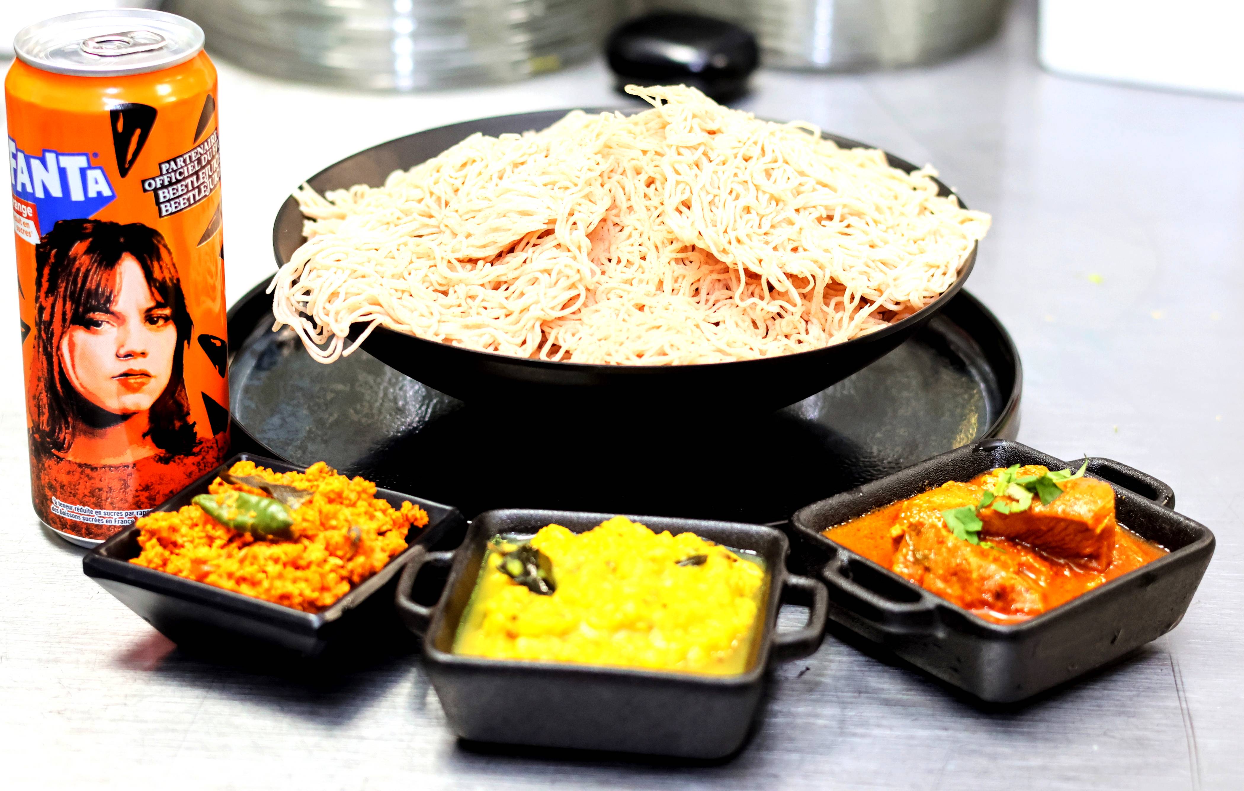 Menu Ceylan  Iddiyapam "8 Pièces"