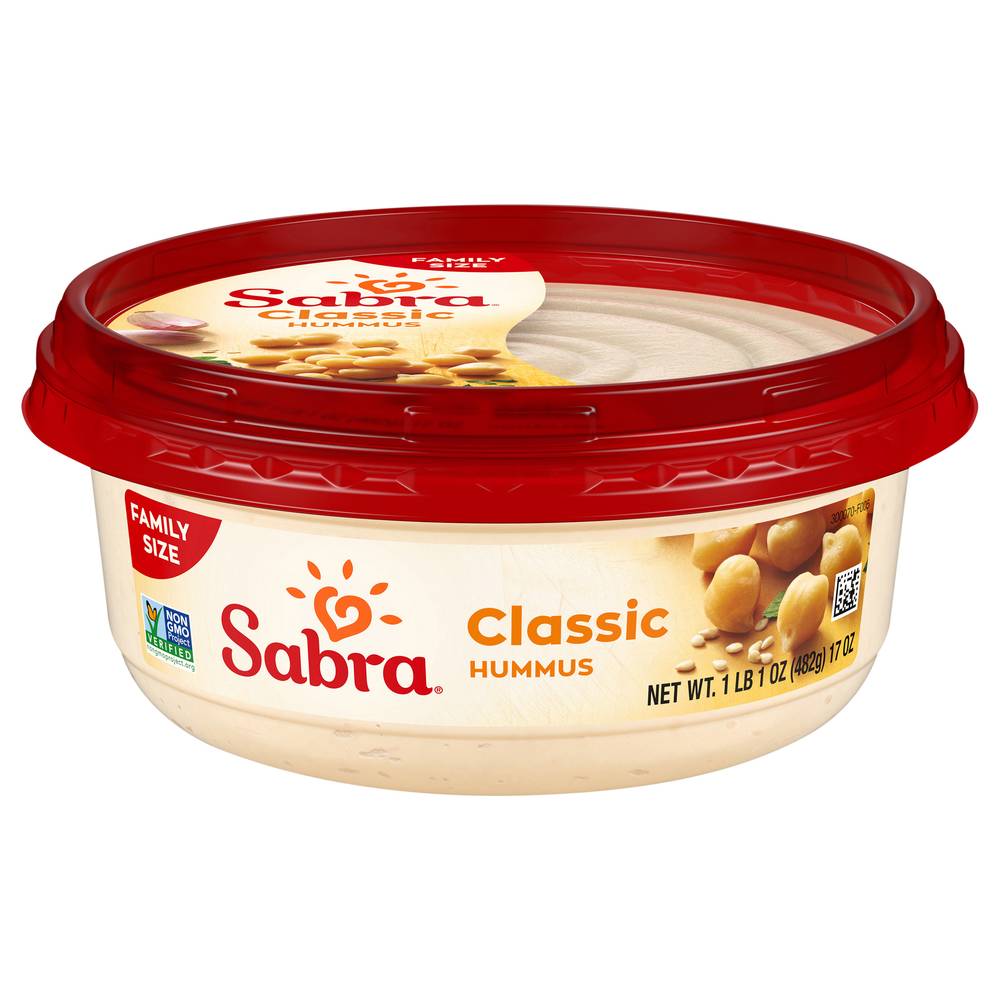 Sabra Family Size Classic Hummus (17 oz)