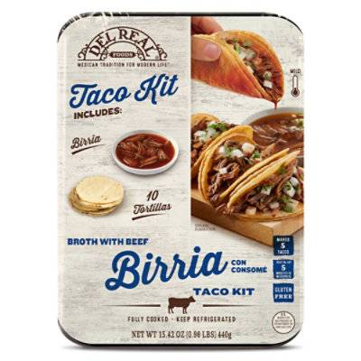 Del Real Foods Birria Taco Kit (beef)