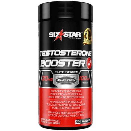 SixStar Elite Series Testosterone Booster Tablets (60 ct)