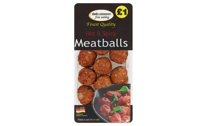 Delicatessen Hot & Spicy Meatballs 200g (405980)