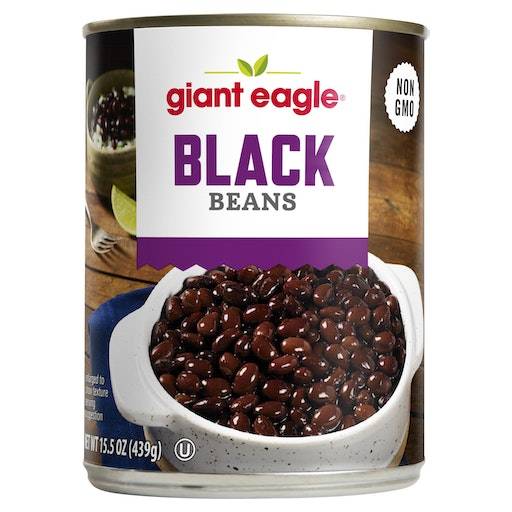 Giant Eagle Black Beans (15.5 oz)