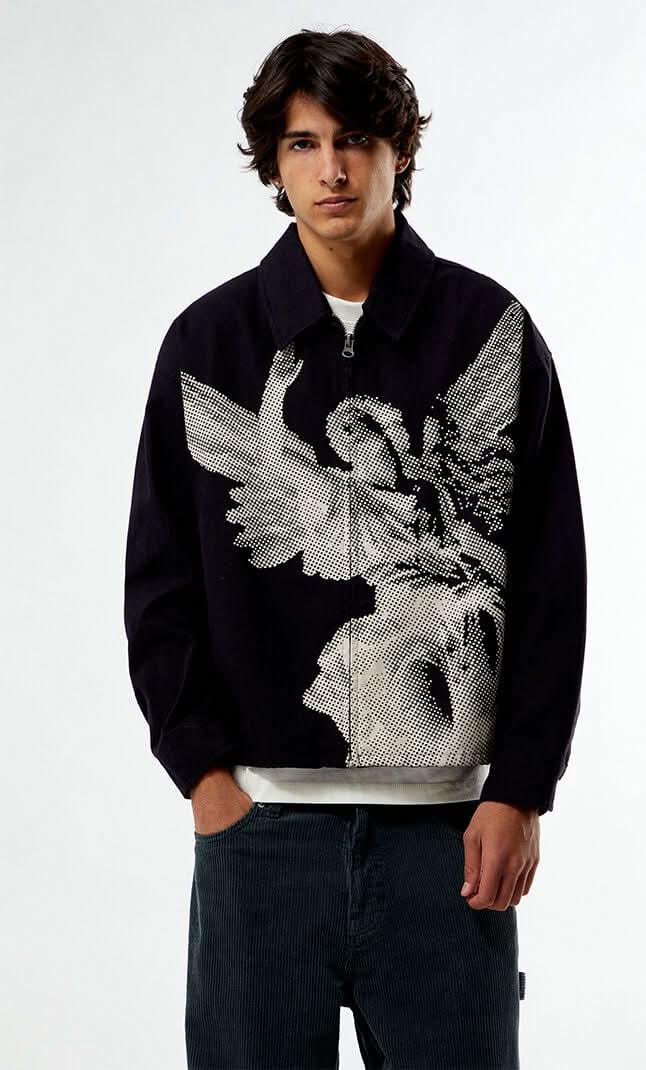 Men's Angel Gas Jacket Black L