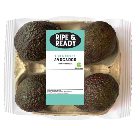 Sainsbury's Ripe & Ready Avocados (4 pack)