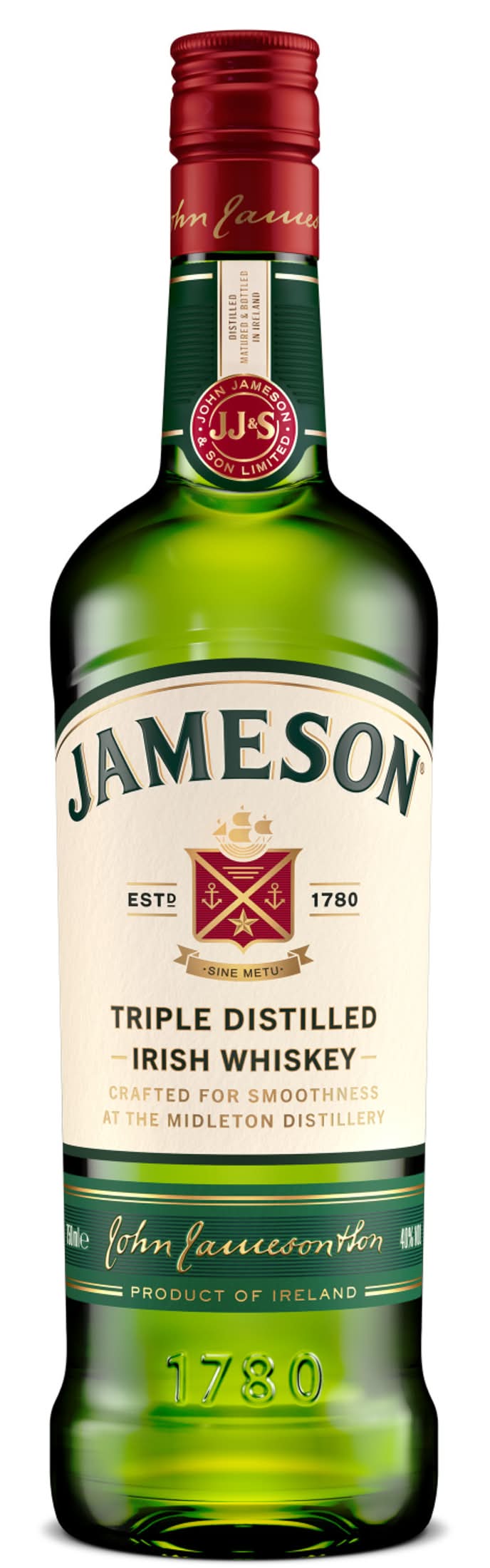Jameson Triple Distilled Irish Whiskey (750 ml)