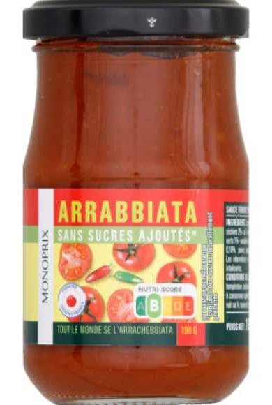 Monoprix Sauce Arrabbiata Le Bocal De 190G
