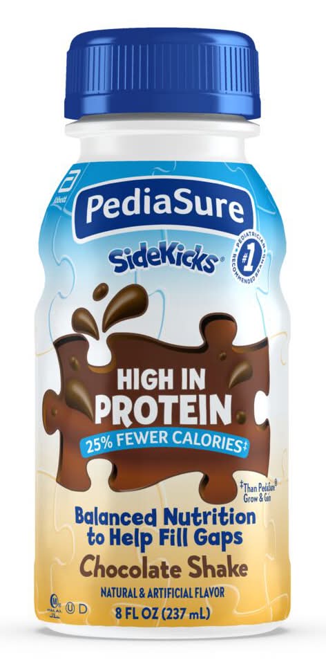 PediaSure Sidekicks Chocolate Protein Shake (6 x 8 fl oz)