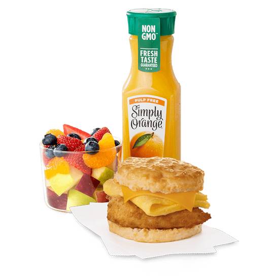 Chicken, Egg & Cheese Biscuit Meal