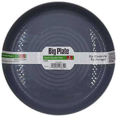 Walgreens Plastic Plates (2 ct)