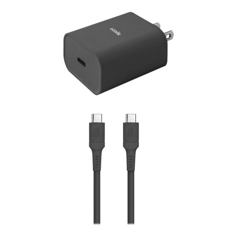 LOGiiX Essential Charging Kit 20w Usb-C Power Adapter With Usb-C Cable