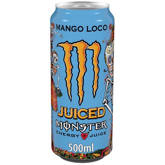 Boisson énergisante "mango loco" Monster 50cl