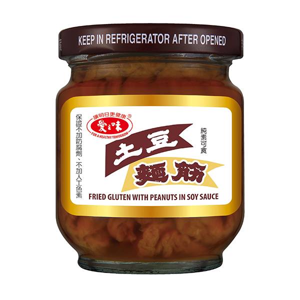 愛之味土豆麵筋(玻璃瓶)170g