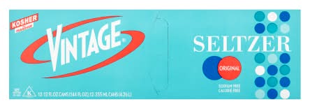 Vintage Original Seltzer (12 x 12 fl oz)