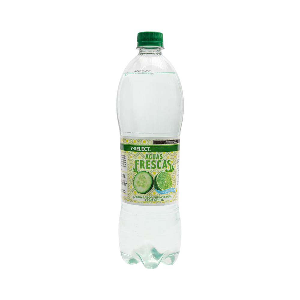 7-Select Agua S Pepino Limon 1 L