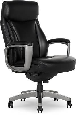 La-Z-Boy Arcadian Bonded Leather Executive Office Chair (black)