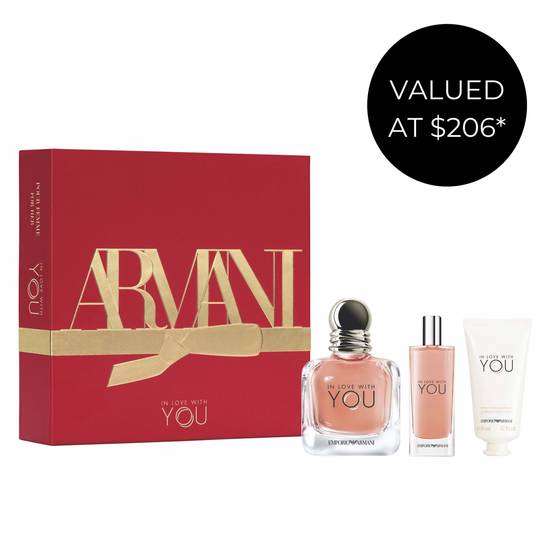 Emporio armani perfume discount set