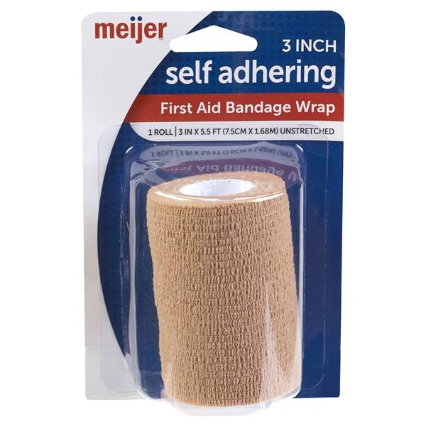 Meijer Self Adherent Bandage Wrap (1 ea)