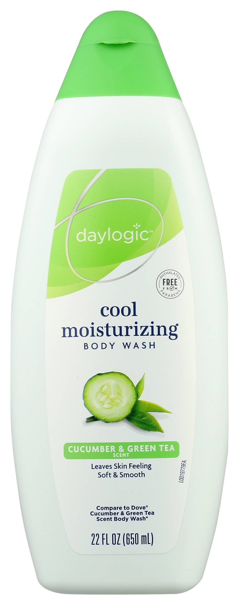 Daylogic Cool Moisturizing Body Wash, Cucumber-Green Tea