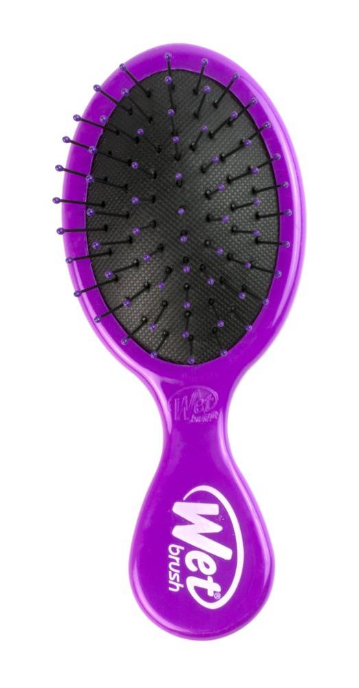 Wet Mini Detangle Brush Intelliflex Bristles Purple