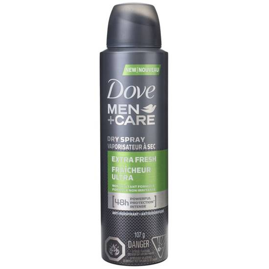 Dove Men Men+Care Dry Spray Antiperspirant Extra Fresh (107 g)