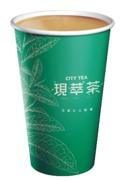 熱琥珀小葉奶茶(現萃茶)