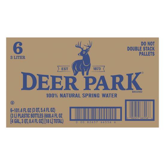 Deer Park 100% Natural Spring Water (6 pack, 101.4 fl oz)
