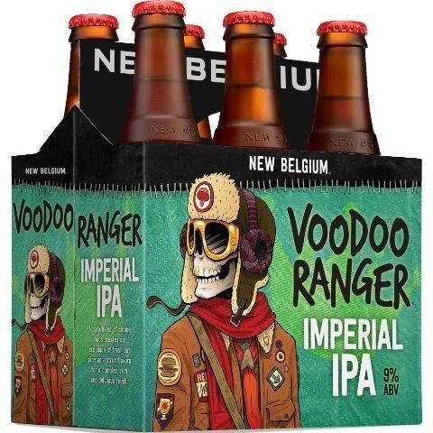 New Belgium Voodoo Ranger Imperial IPA 6 Pack 12oz Bottle