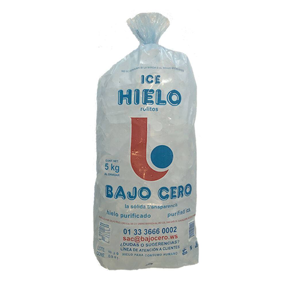 Bajo cero hielos (bolsa 5 kg)