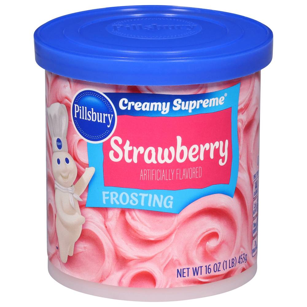 Pillsbury Creamy Supreme Strawberry Frosting (1 lbs)