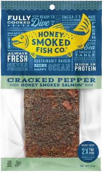 Honey Smoked Fish Co. Cracked Pepper Honey Smoked (8 oz)
