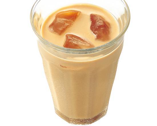 【アイス】リッチミルク紅茶（無糖）ラージサイズ Iced Unsweetened Milk Tea Large Size