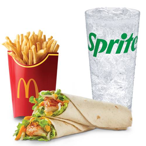 McCombo Grande Grilled Creamy Mustard Snack Wraps