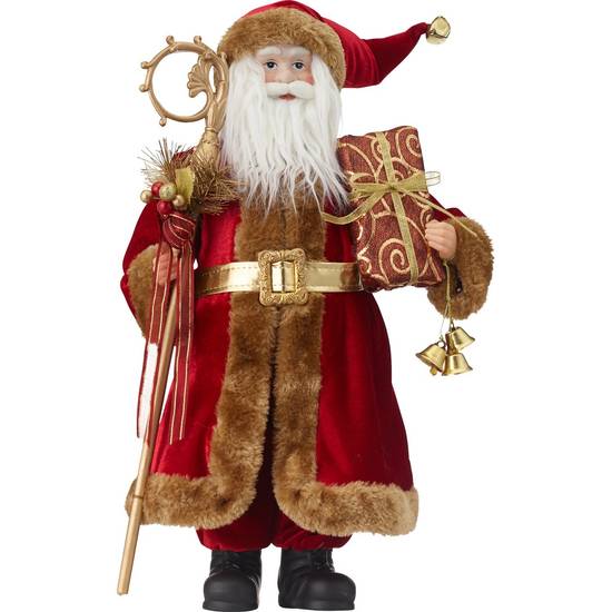 Order Merry Brite 18" Santa with Staff and Present food online from CVS store, NESQUEHONING on bringmethat.com
