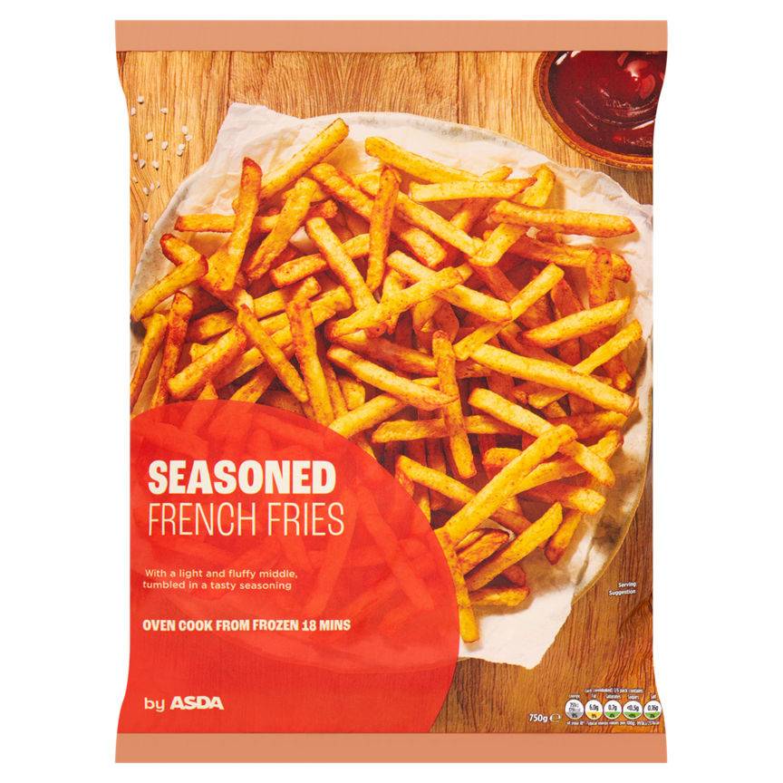 Asda Seasoned French Fries