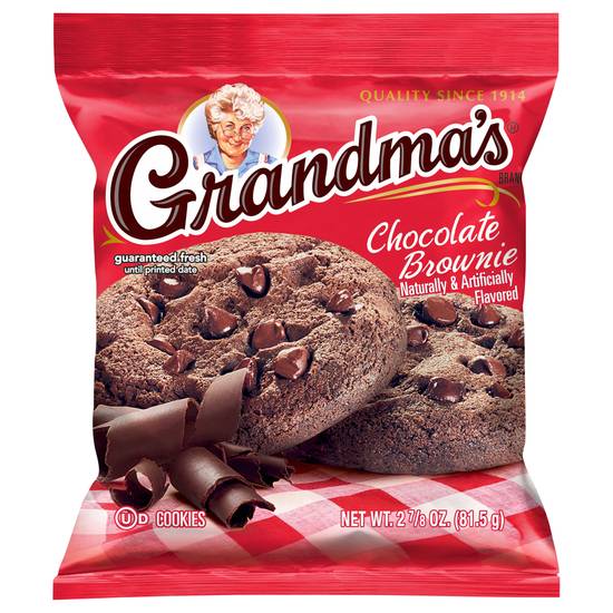 Grandma's Cookies (chocolate brownie)