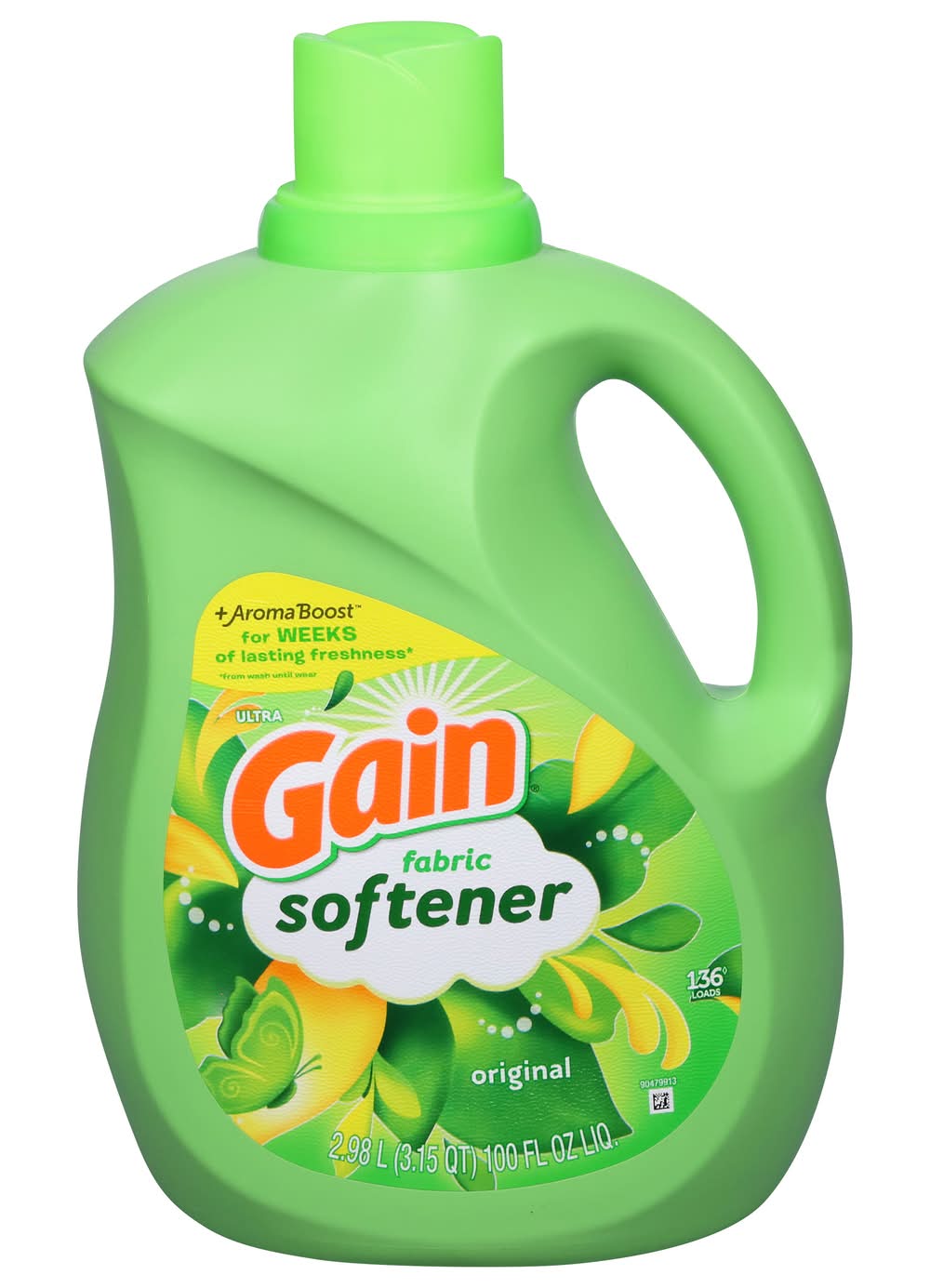 Gain Ultra Fabric Softener Original Laundry Liquid 136 Loads (100 fl oz)