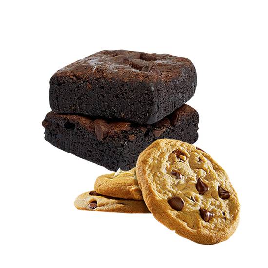 Love Pack: 2 brownies + 3 galletas por sólo Q45