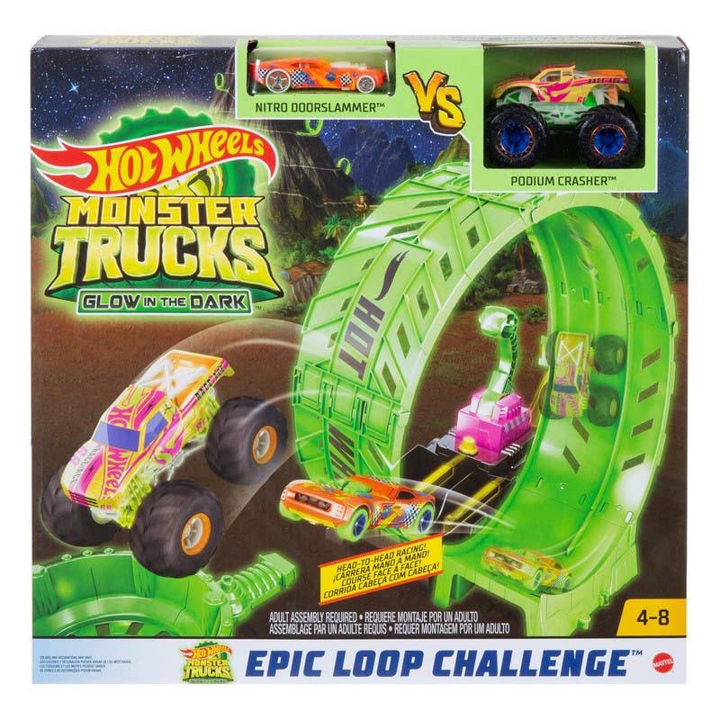 Hot Wheels pista monster trucks epic loop challenge