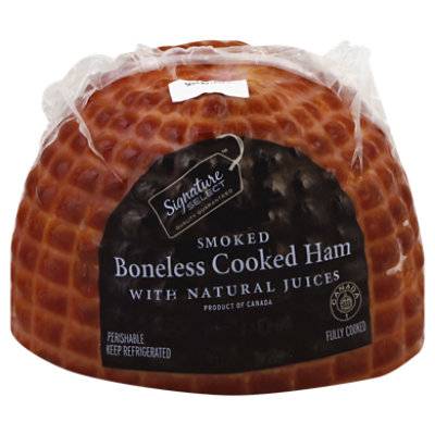 Signature Select Smoked Boneless Cooked Ham