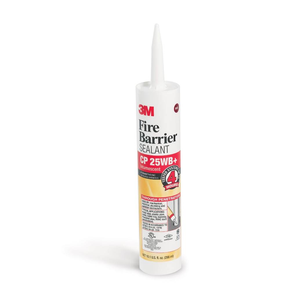 3M Firestop Intumescent Caulk CP 25WB+ to 0.027-in H Firestop Caulk/Sealant | CP-25WB+