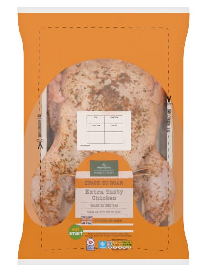 Morrisons The Butcher's on Market Street Space To Roam Extra Tasty Chicken (1.6kg)
