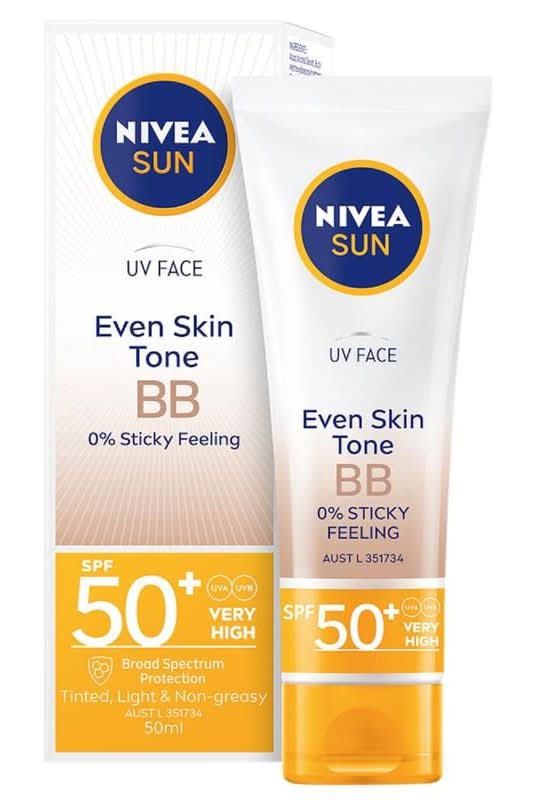 NIVEA Sun UV Face BB Cream SPF50+ 50ml