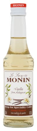 Monin Vanilla From Madagascar Syrup (25ml)