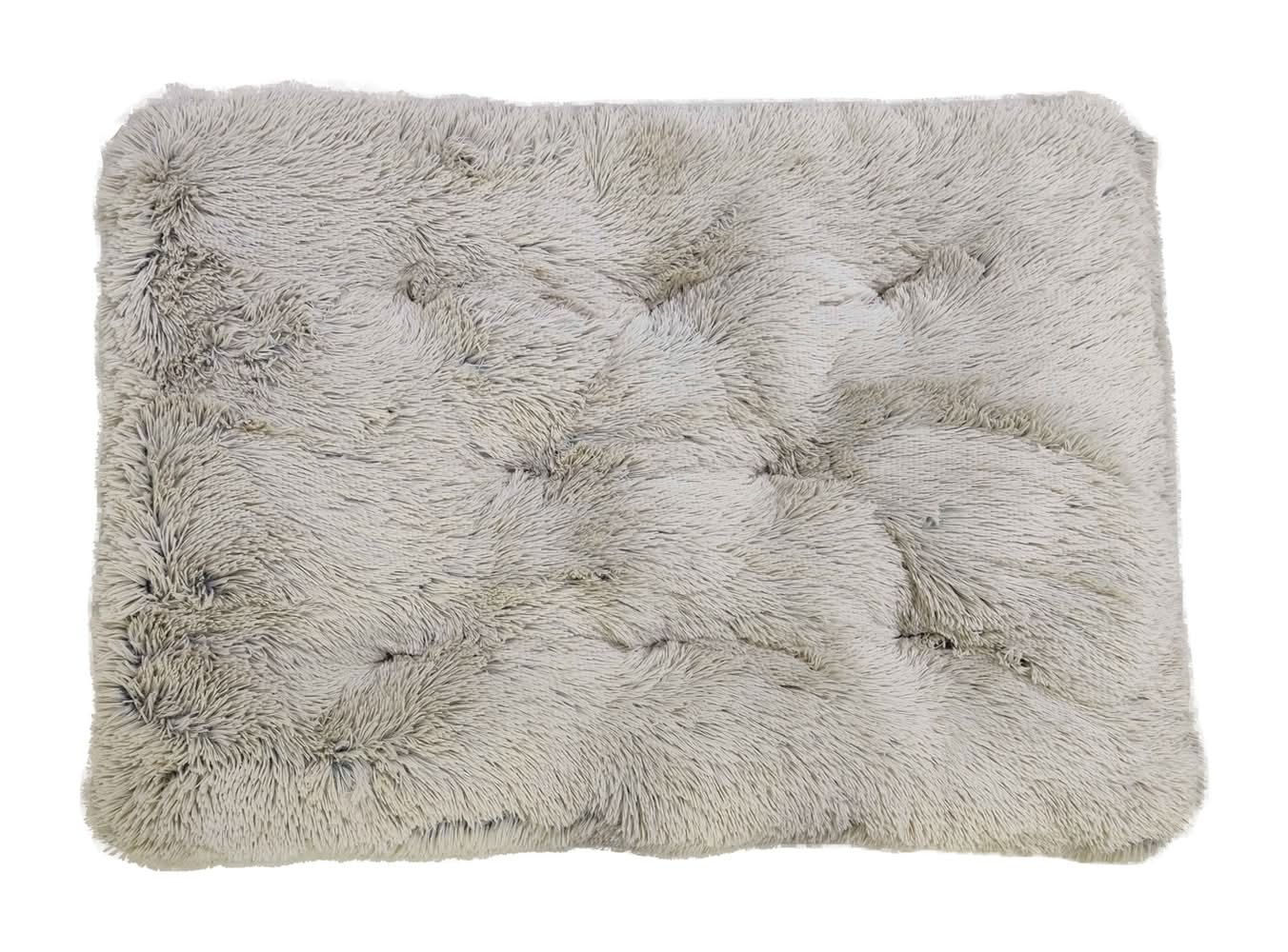 Extra Large 120cm Shaggy Plush Dog Bed