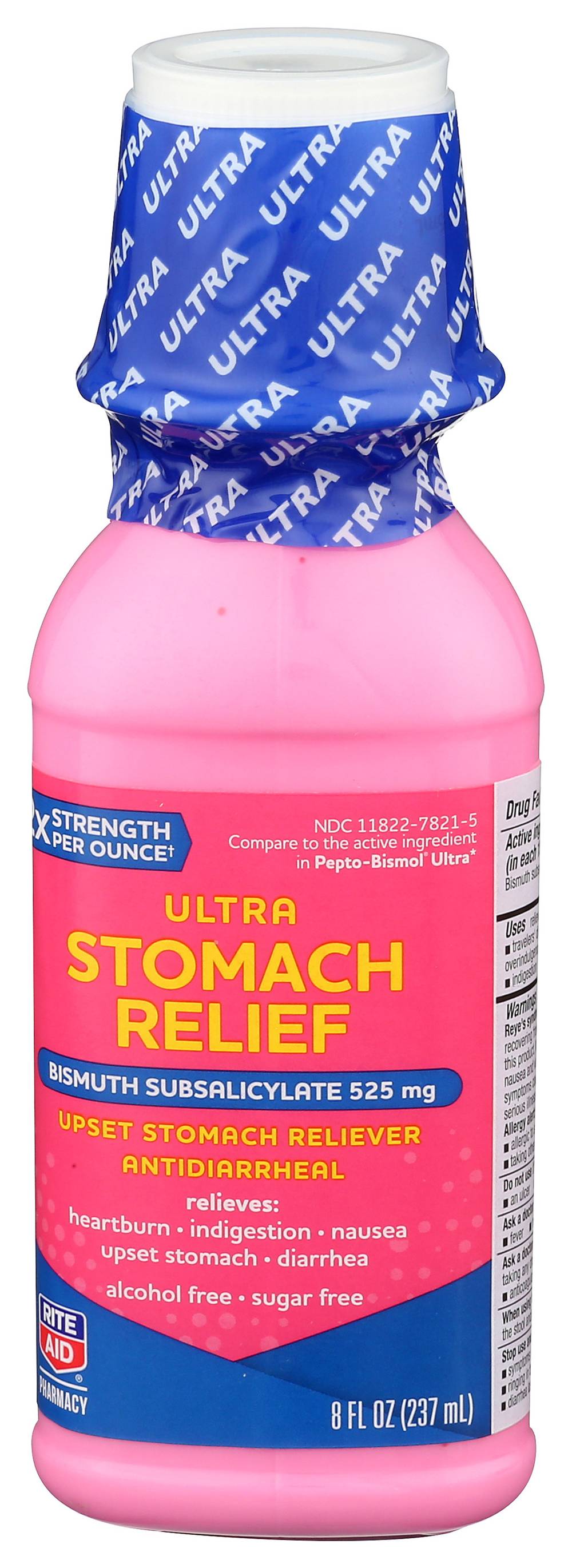 Rite Aid Ultra Strength Stomach Relief Liquid - 8 fl oz