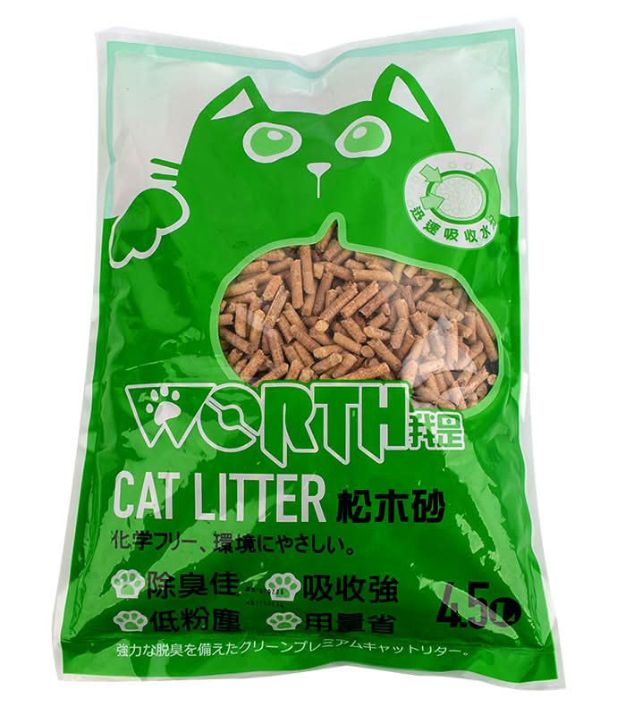 【寵物用品】WORTH我是松木砂 <1PC個 x 1 x 1PC個>