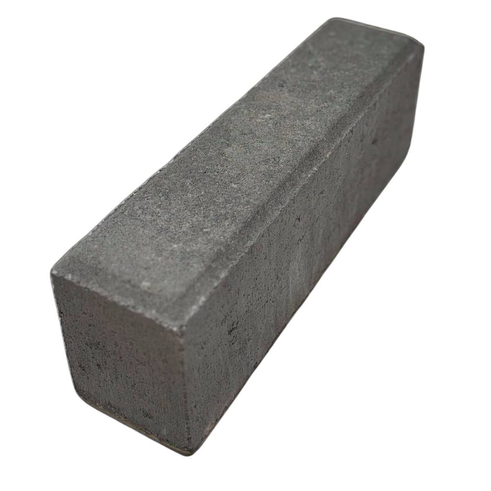 12-in L x 3-in W x 4-in H Gray/Charcoal Concrete Straight Edging Stone | MEGB